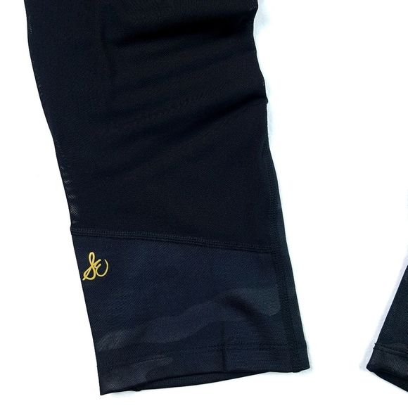 Sam Edelman Women's Camo Moto Workout Capri - Picture 5 of 8